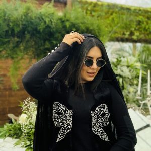 سخمه جواهر دوزی پاپیون